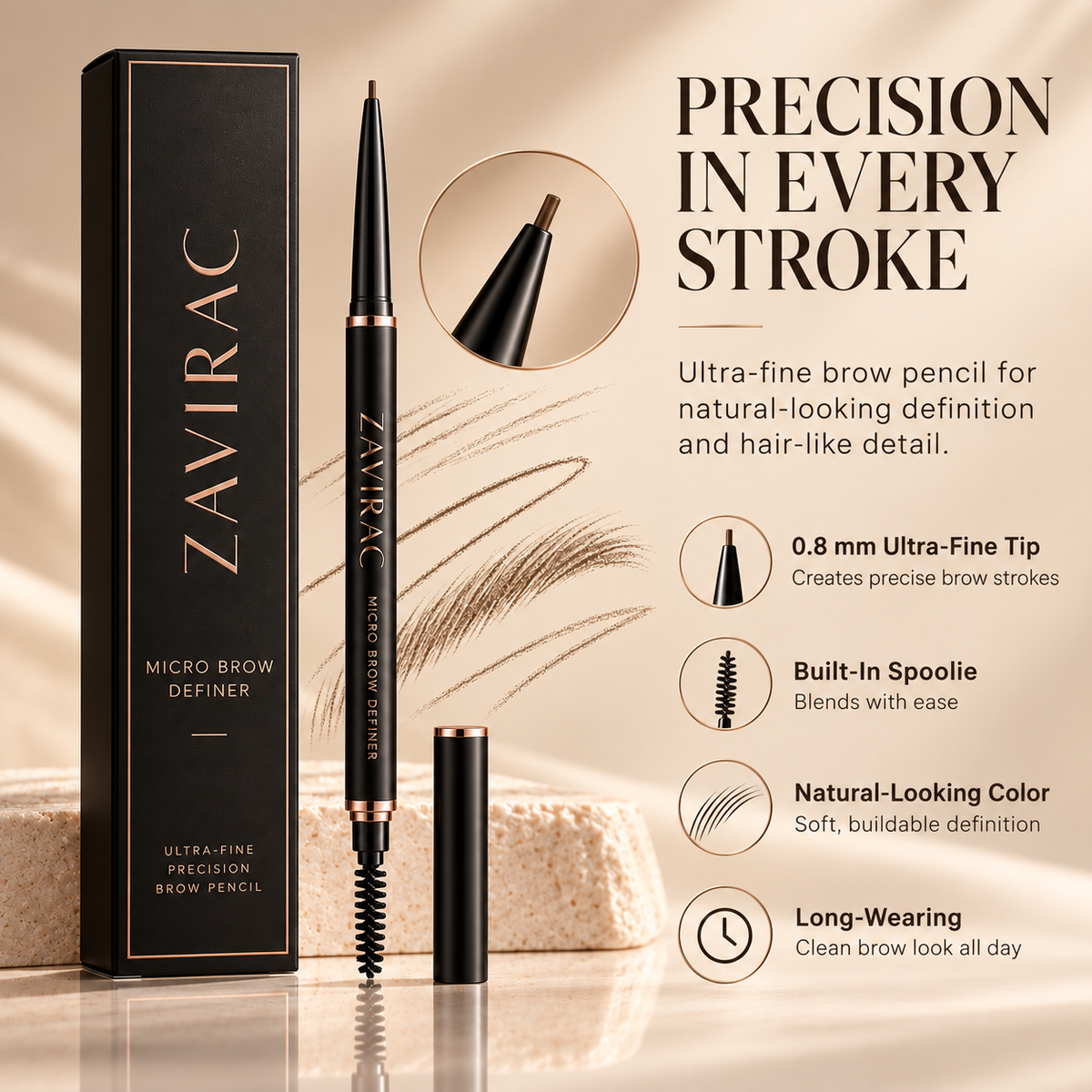 ZAVIRAC Micro Brow Definer